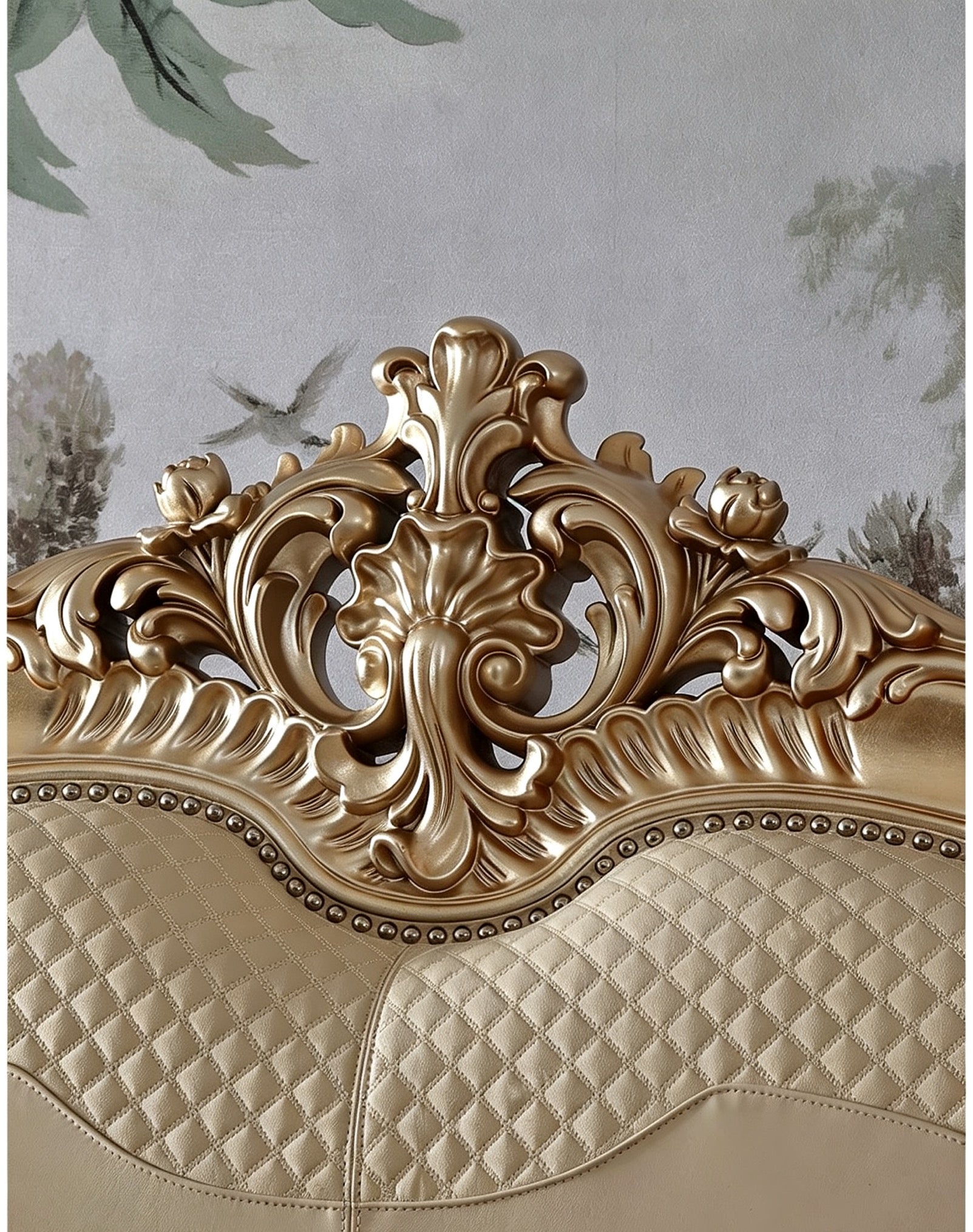 Impériale French Solid Wood Sofa