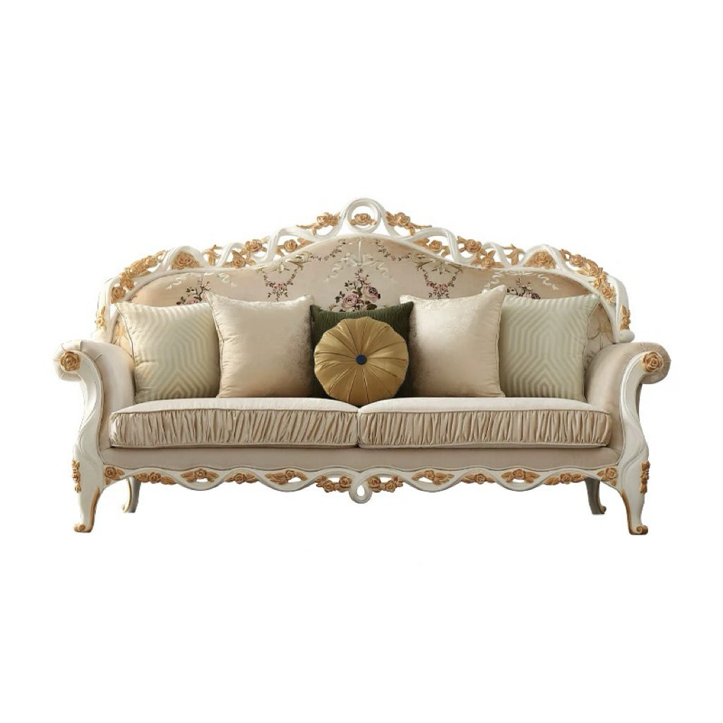 Eternal Bloom Luxury French Vintage Sofa