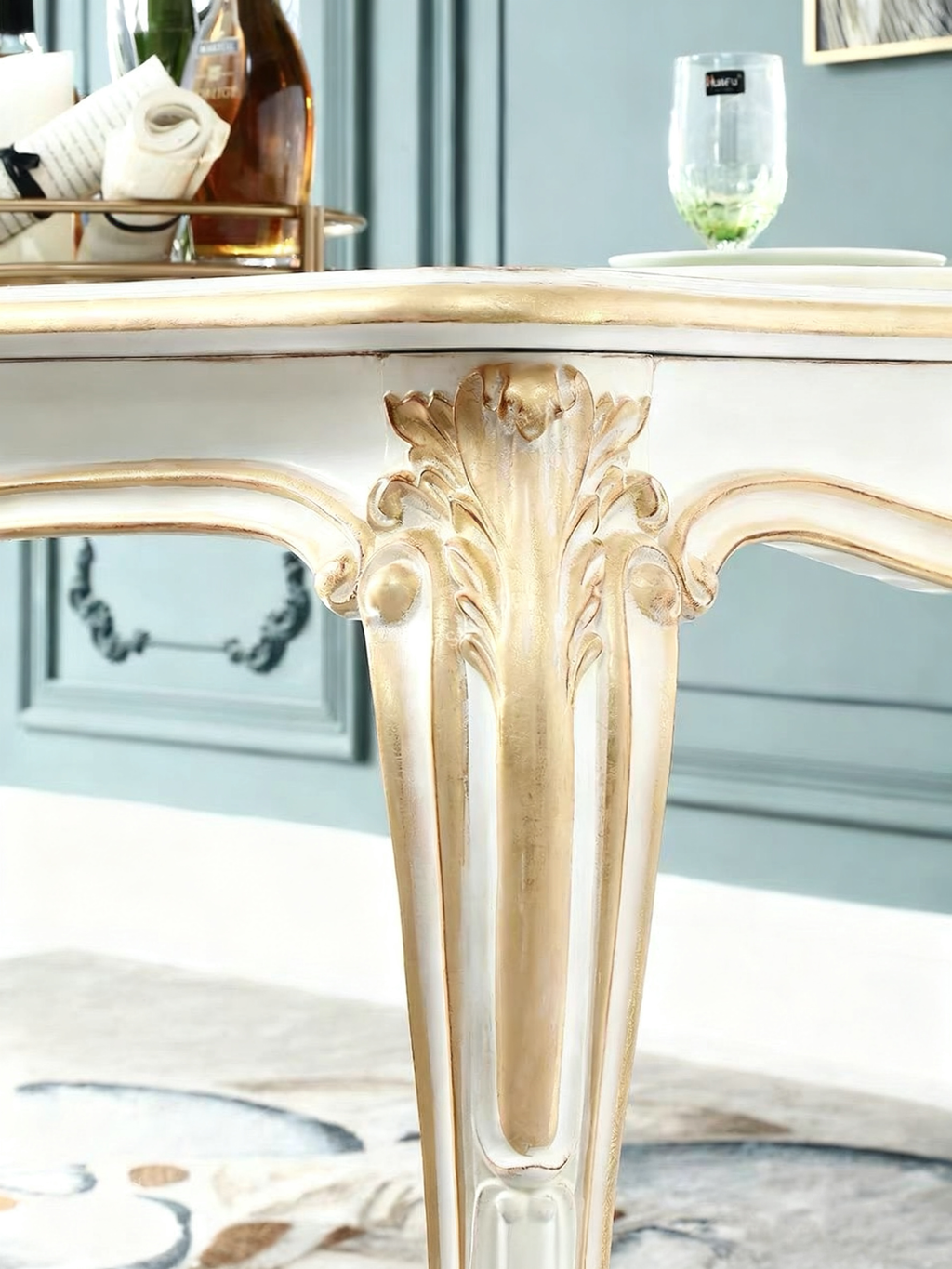 Gracefield French Vintage Dining Table  image 5