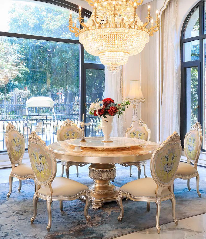 Marbelle French Marble Dining Table image 0