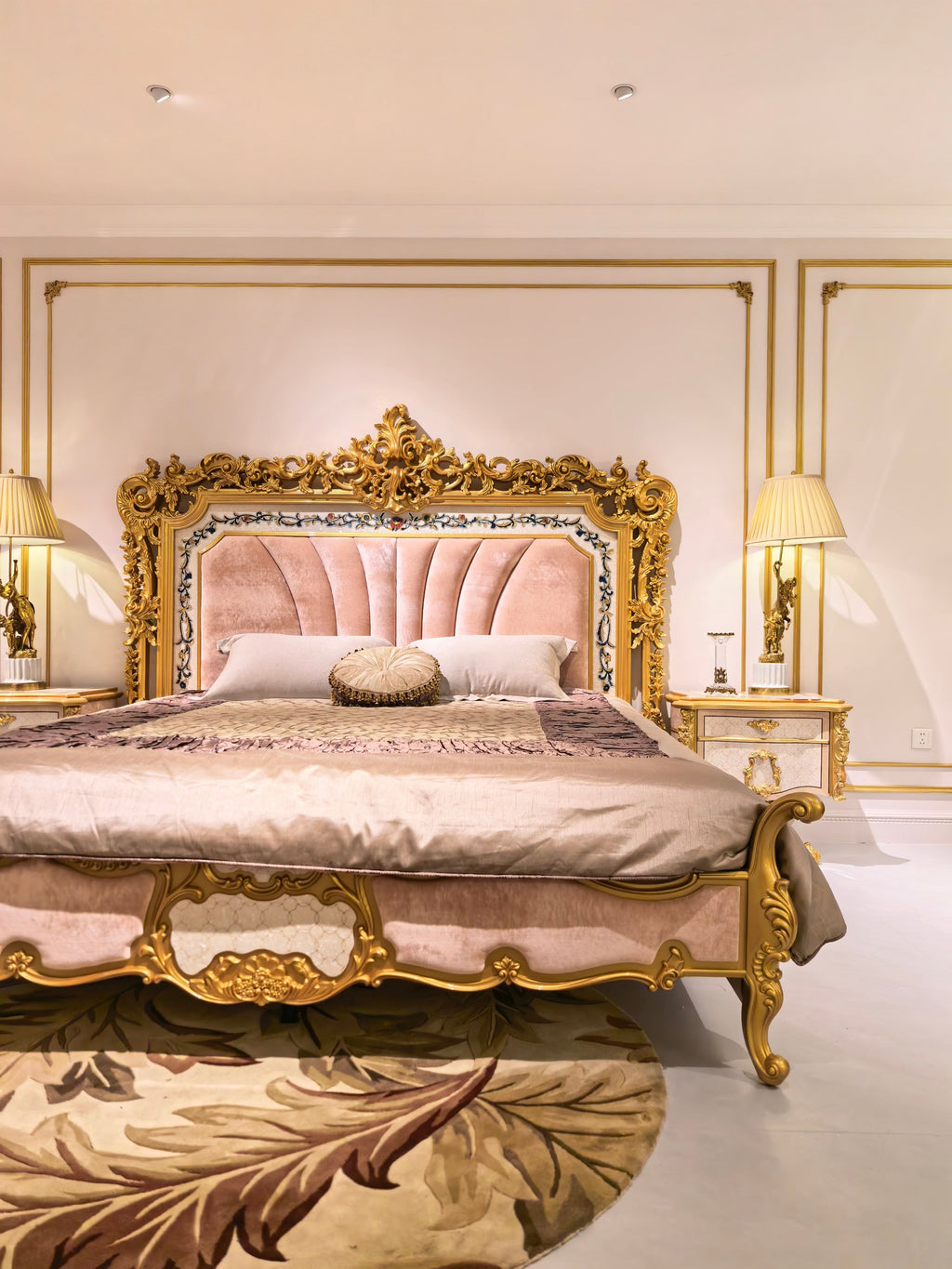 Odette French Imperial bed lifestyle setting - GrandLiving Luxe