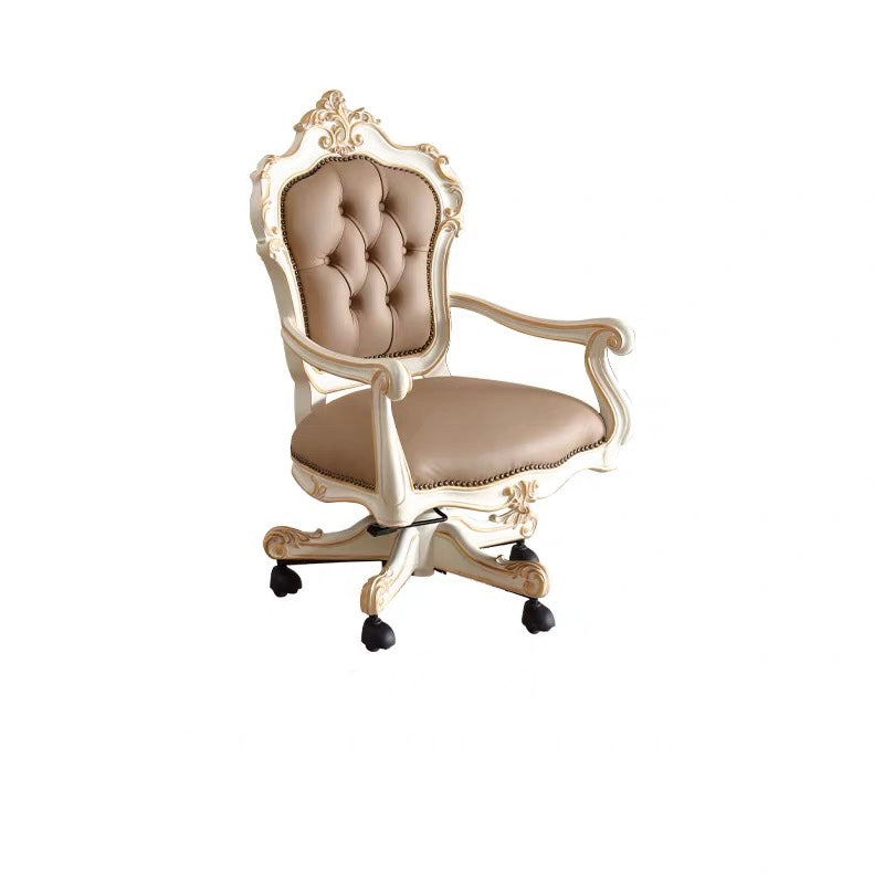 Ivory Luxe French Vintage Office Desk & Chair  image 14