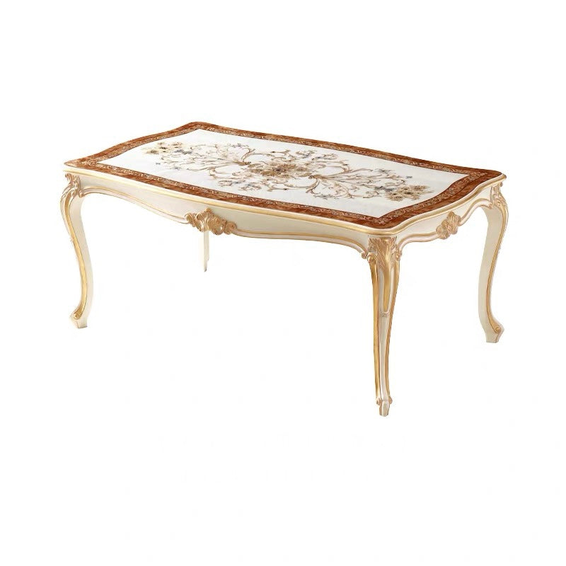 Ivory Bloom French Vintage Dining Table  image 12