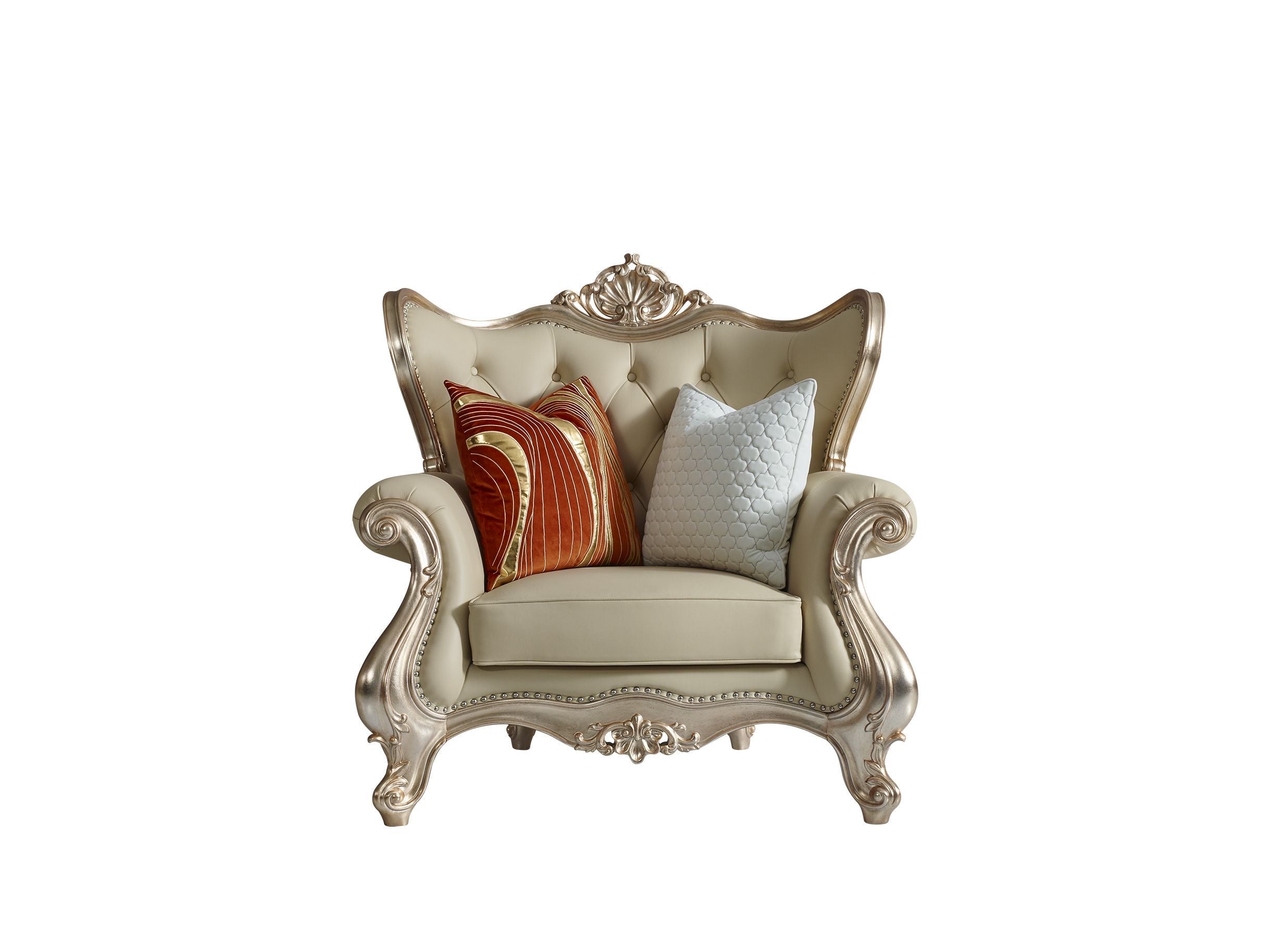 Château French Solid Wood Sofa image 14