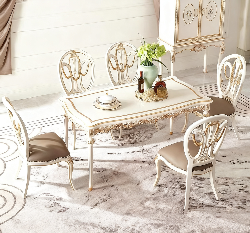 Pearl Garden French Vintage Dining Table image 0