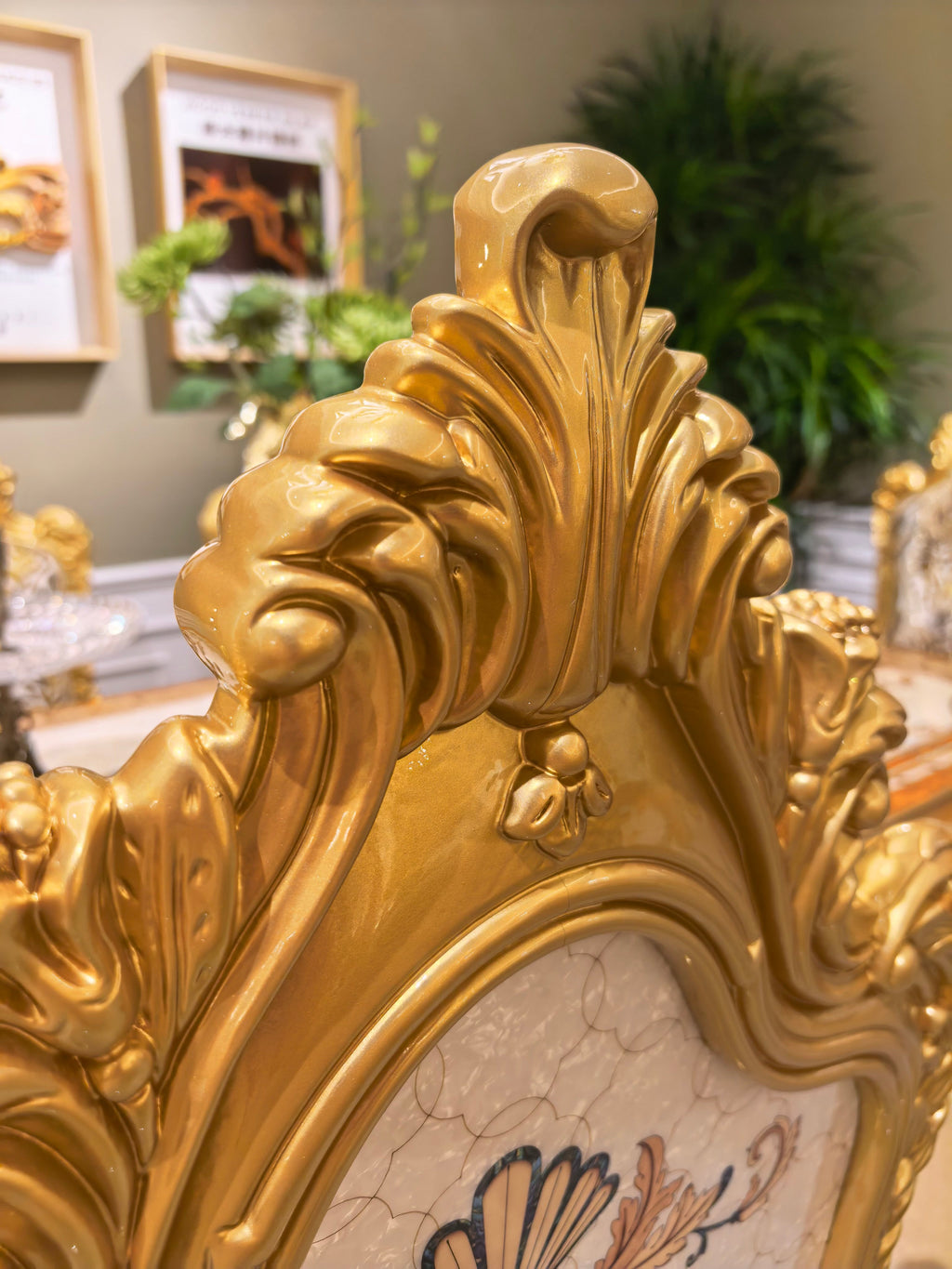 Perrine French Imperial dining chair full view - GrandLiving Luxe