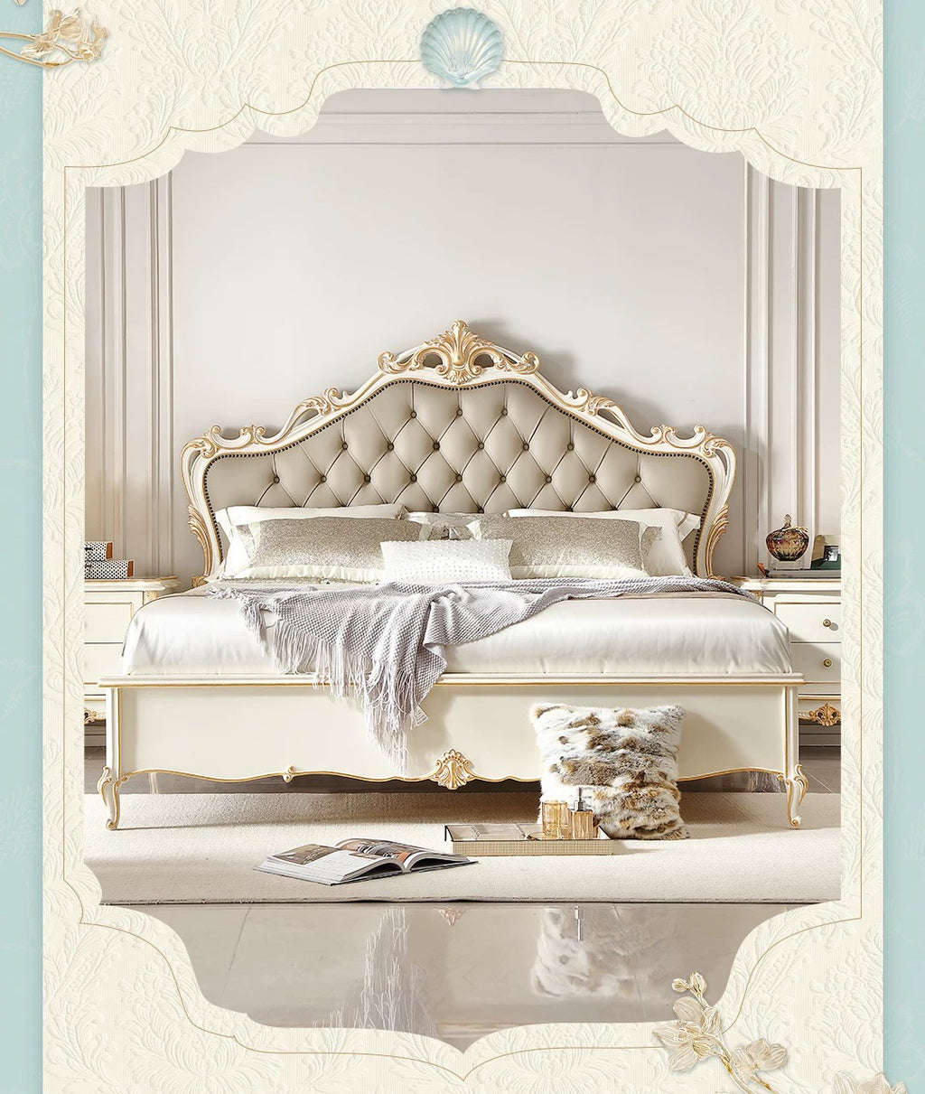 Ivory Grace French Vintage King Bed image 6