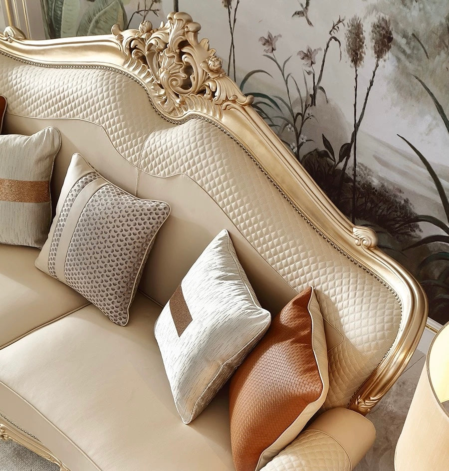 Impériale French Solid Wood Sofa  image 1