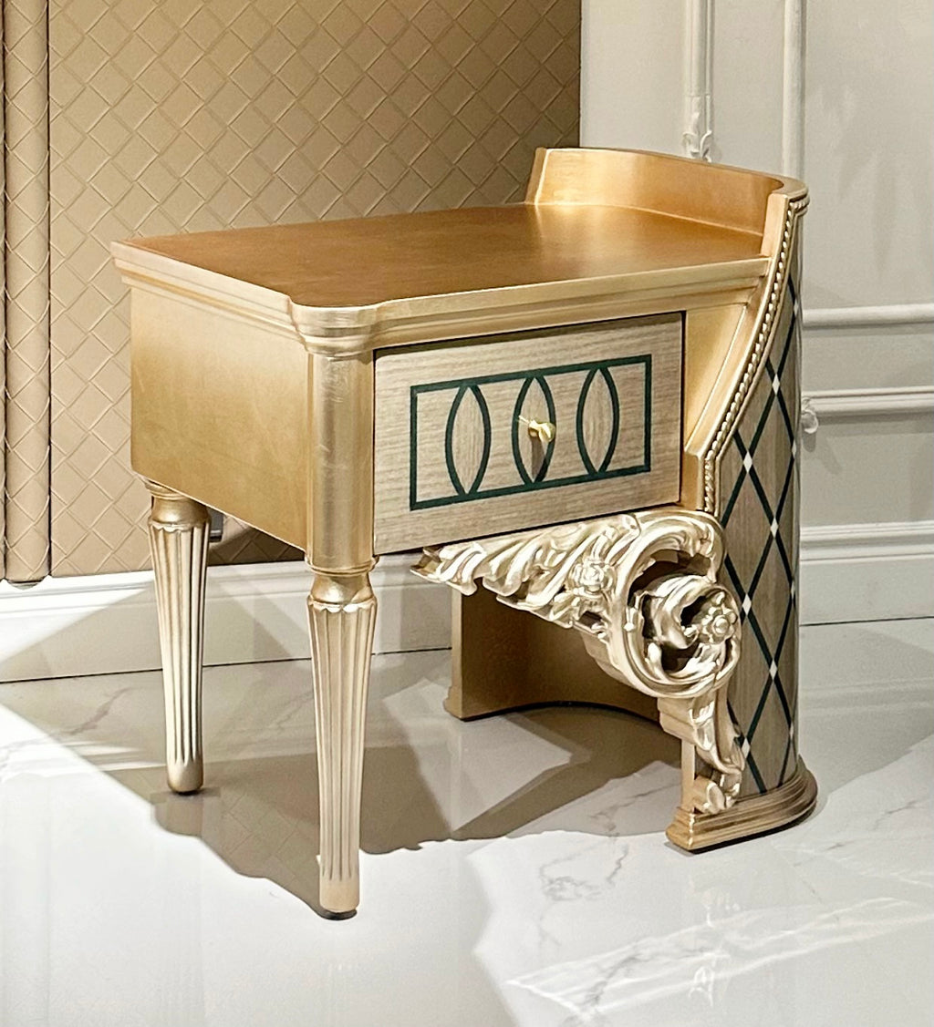 Rose Manor French Bedside Table  image 0