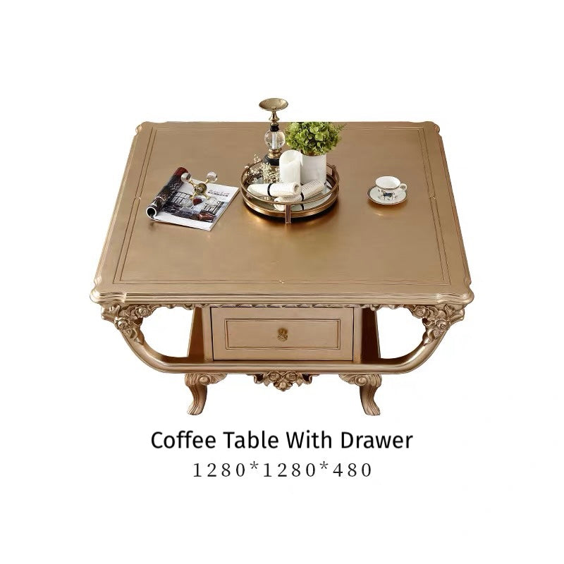 Versailles French Square Coffee Table image 8