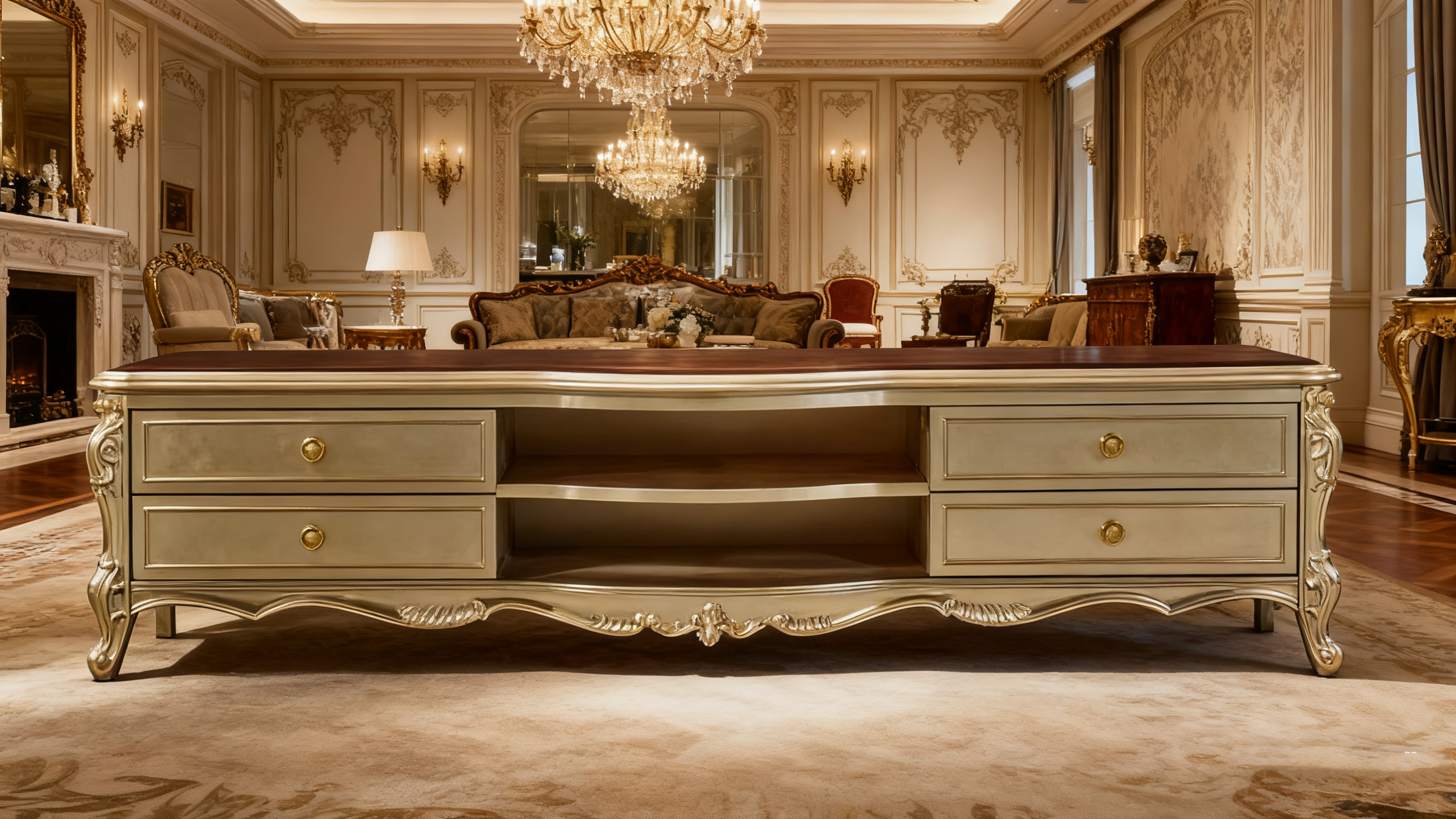 Veloria French TV Cabinet image 3