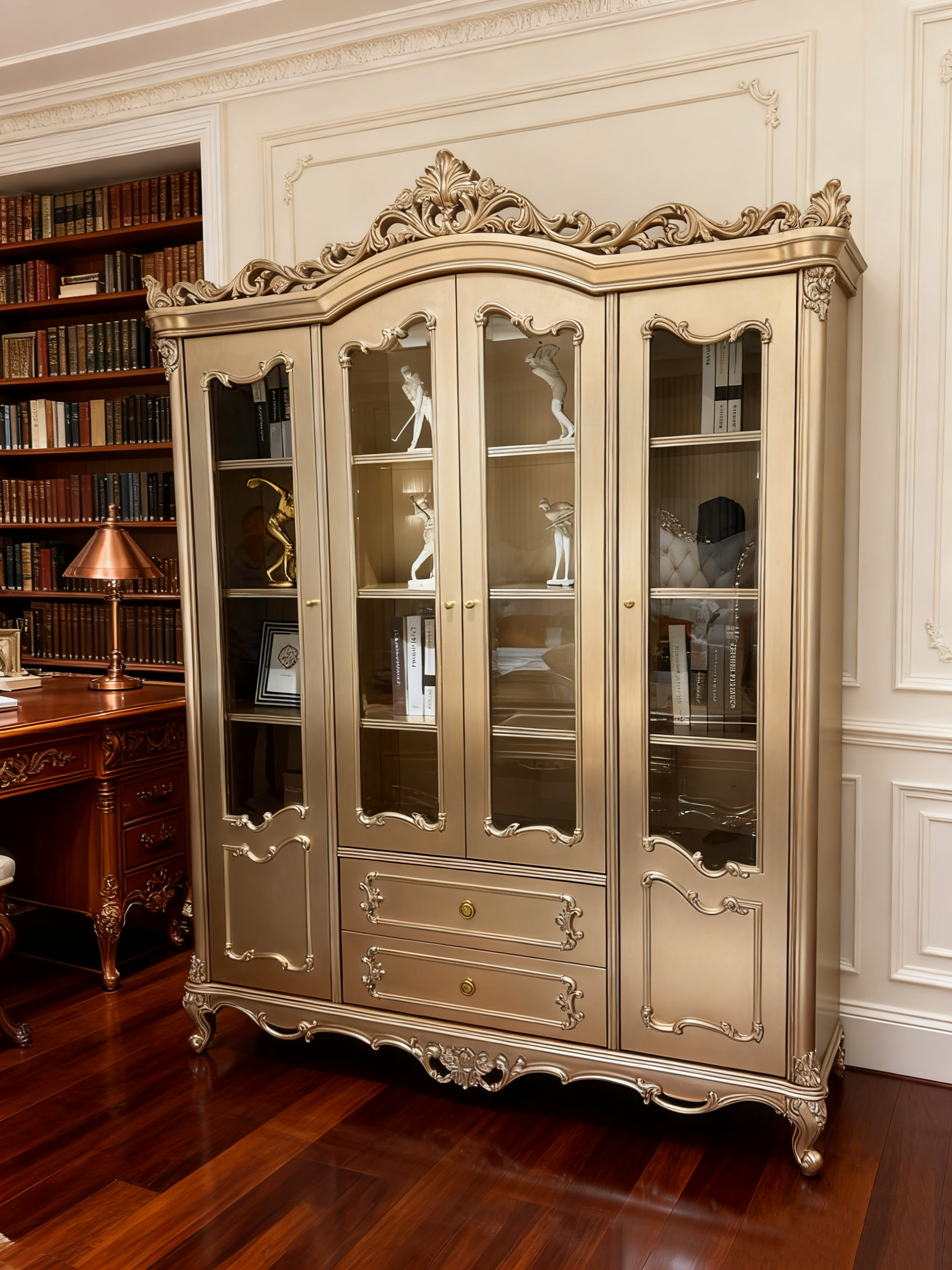 Rose Moment French BookCase  image 1
