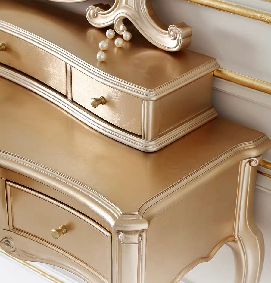 Rose Moment French Dressing Table & Stool image 4