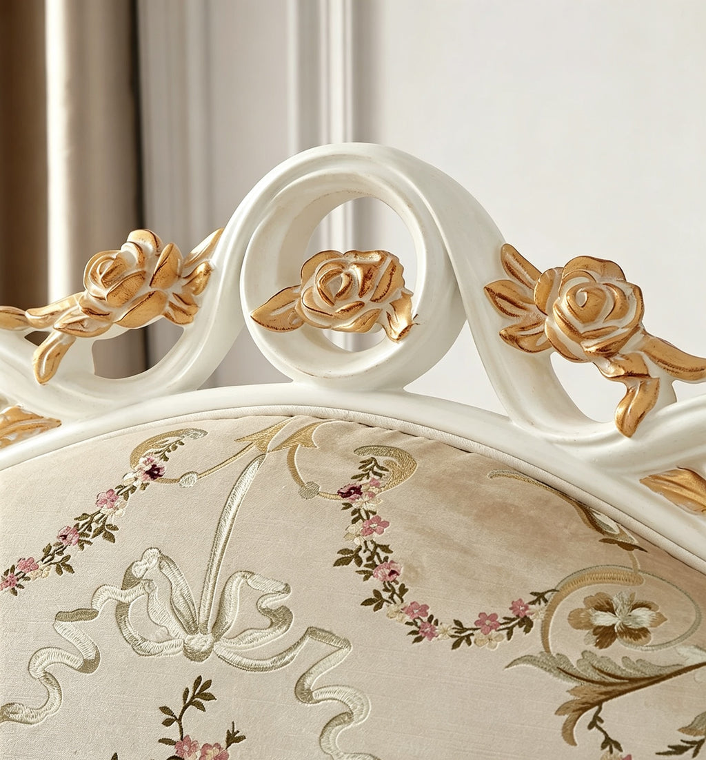 Eternal Bloom Luxury French Vintage Sofa