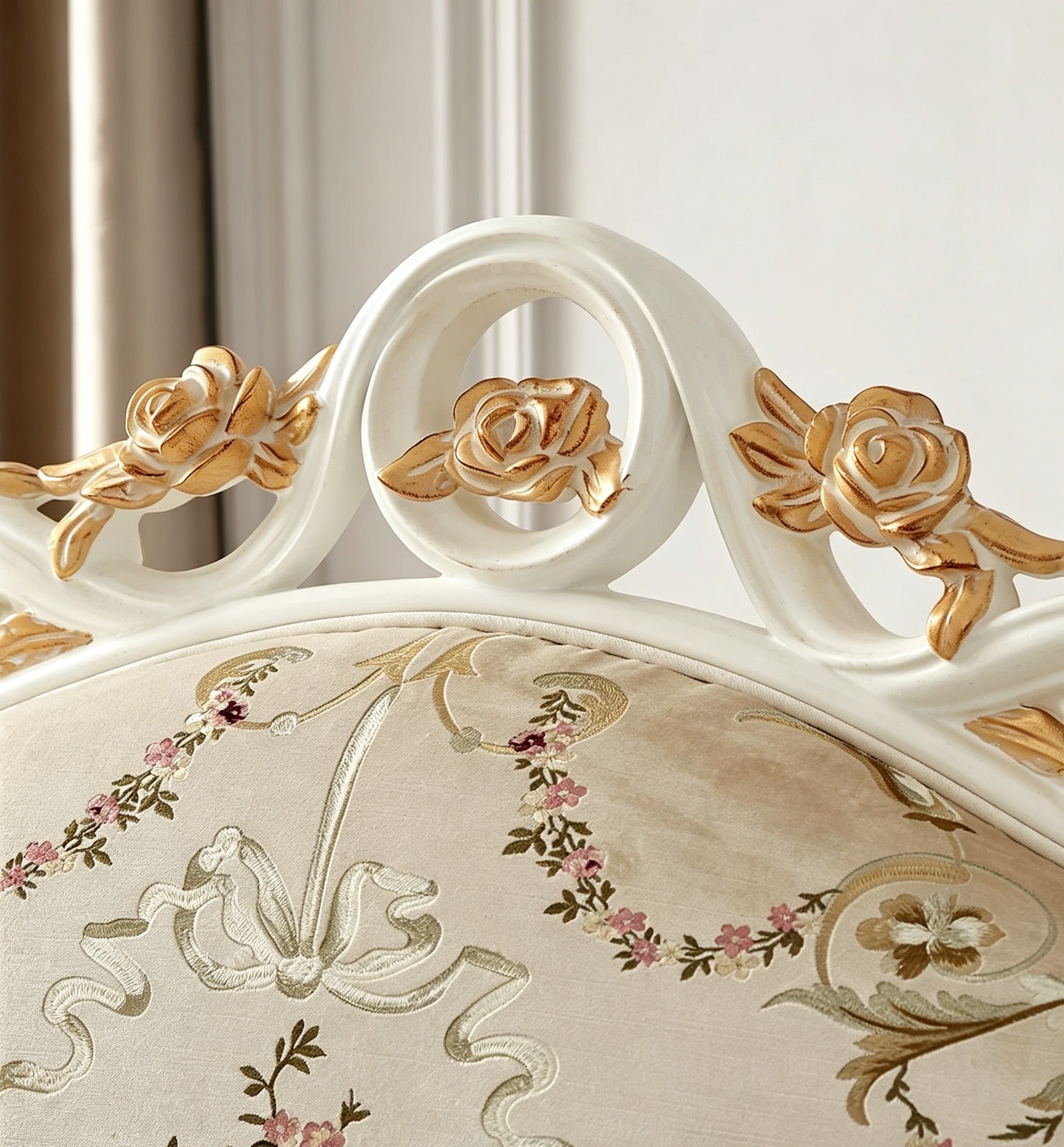 Eternal Bloom Luxury French Vintage Sofa
