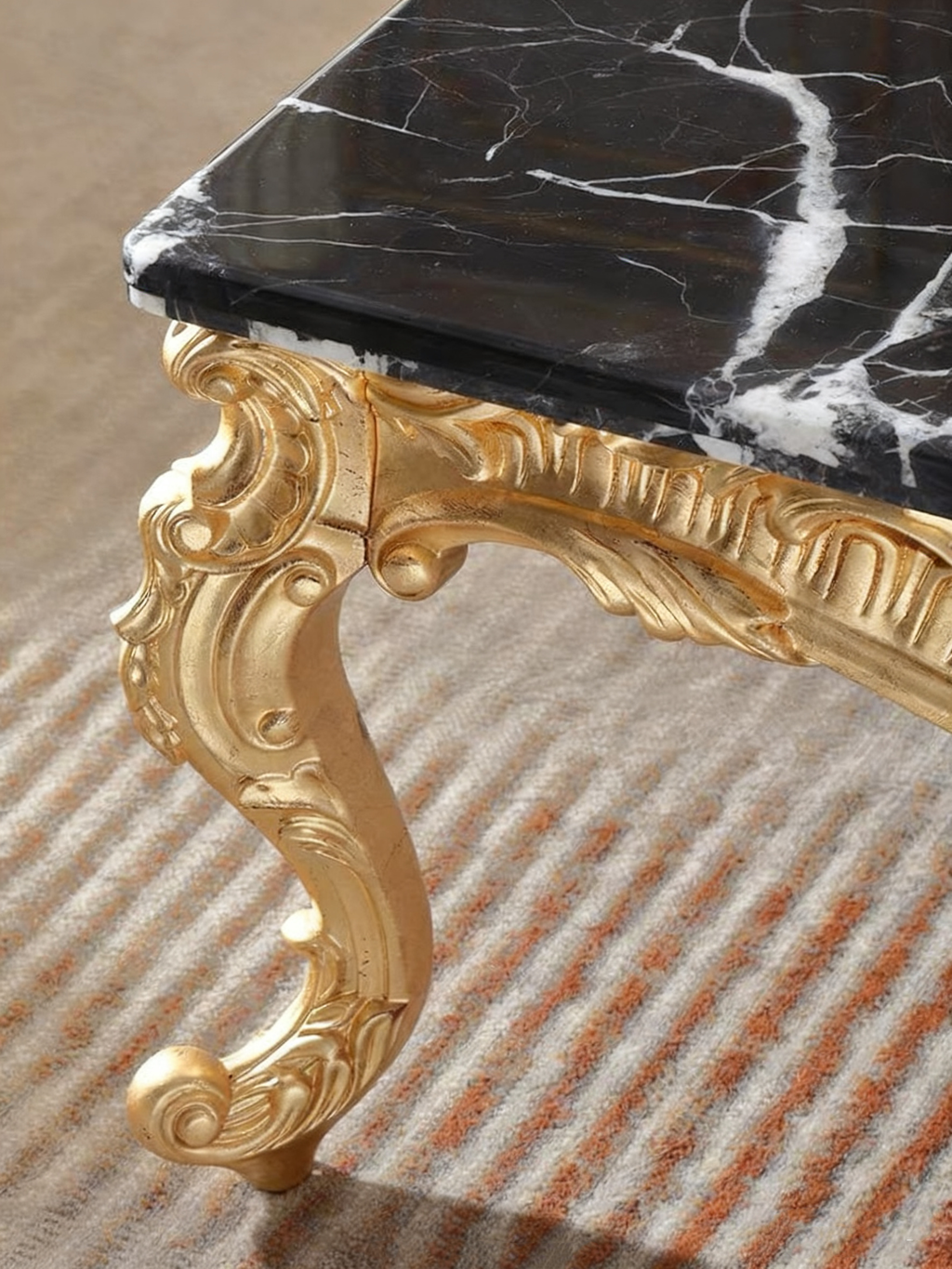 Velours Noir French Marble Coffee Table image 1