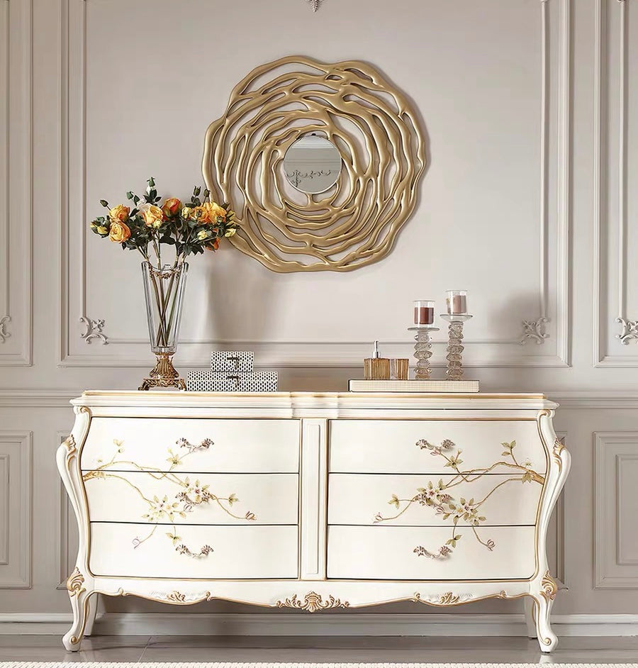 Eternal Bloom French Vintage Drawer Chest image 0