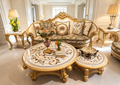 Camille French Imperial sofa upholstery detail - GrandLiving Luxe