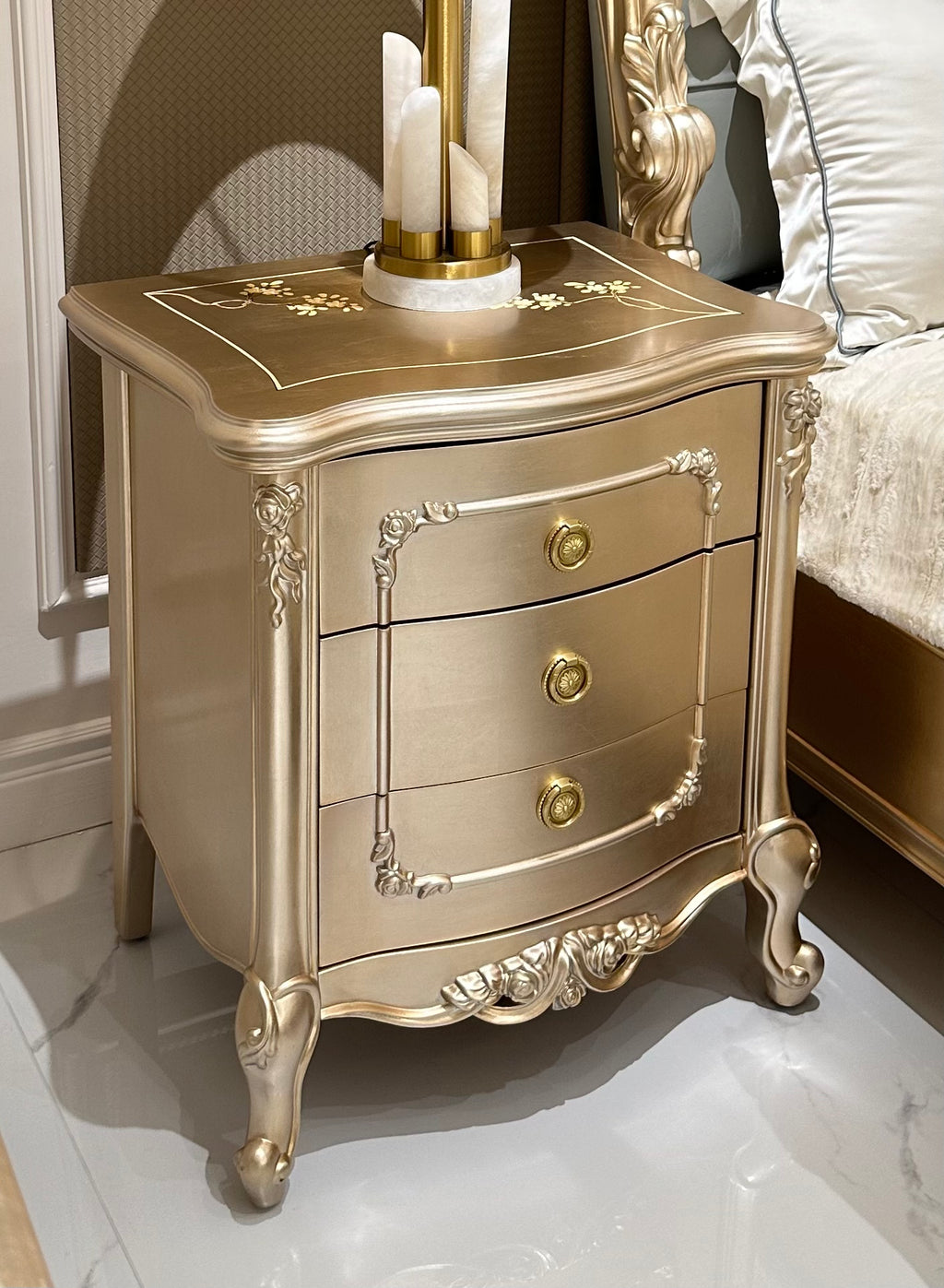 Sweet Belle French Bedside Table image 0