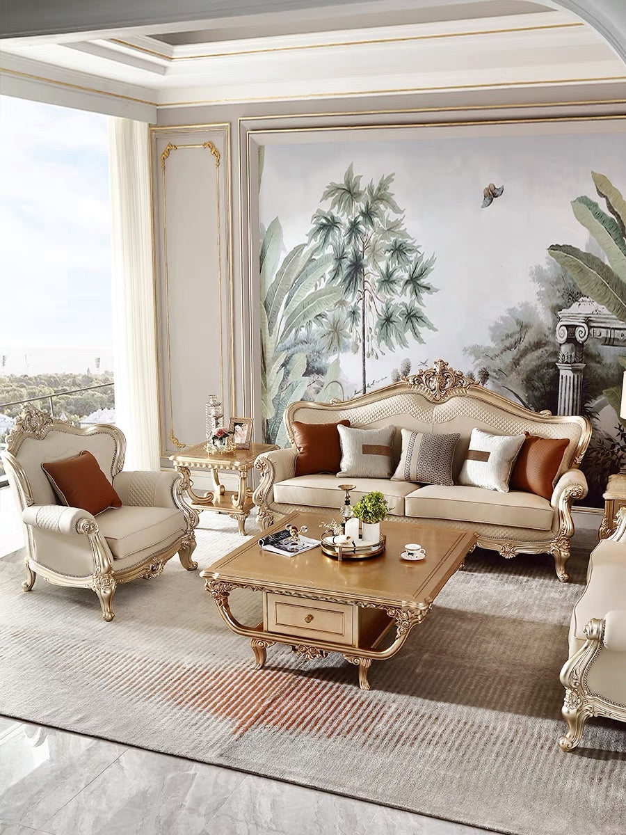 Versailles French Square Coffee Table image 4