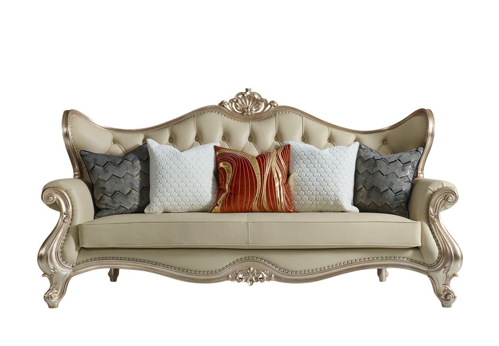 Château French Solid Wood Sofa image 12