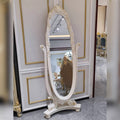 Luna White French Vintage Mirror image 0