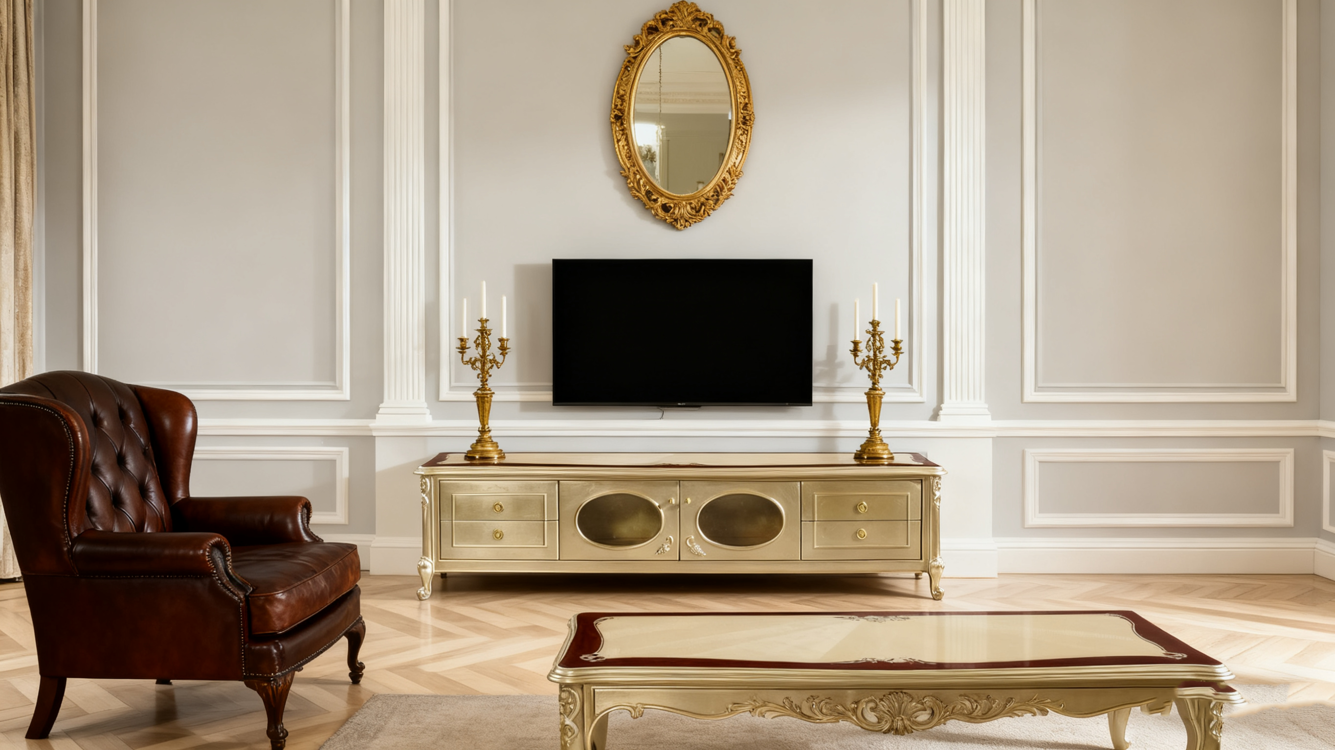 Amour French  TV  Cabinet  image 7