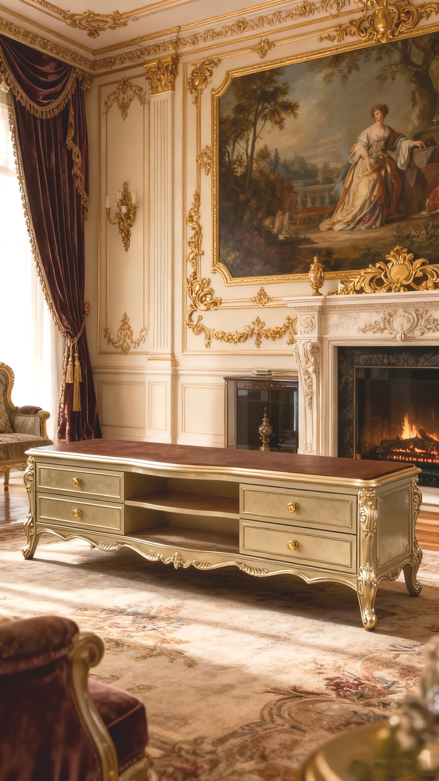 Veloria French TV Cabinet image 0