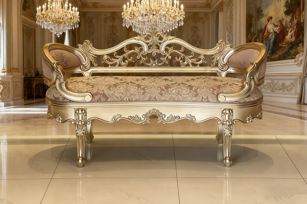 Royale French Ottoman Bench（尺寸1600/620/680） image 0