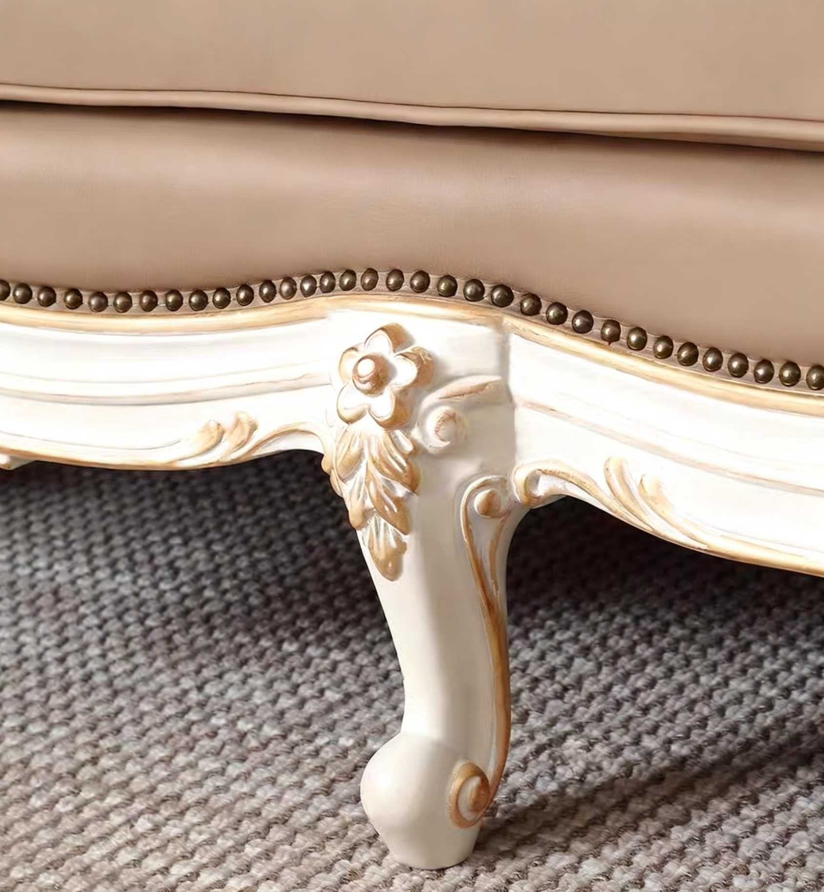 Amber Grace French Vintage Sofa image 5