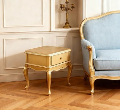 Bellory Gold French Side Table image 2