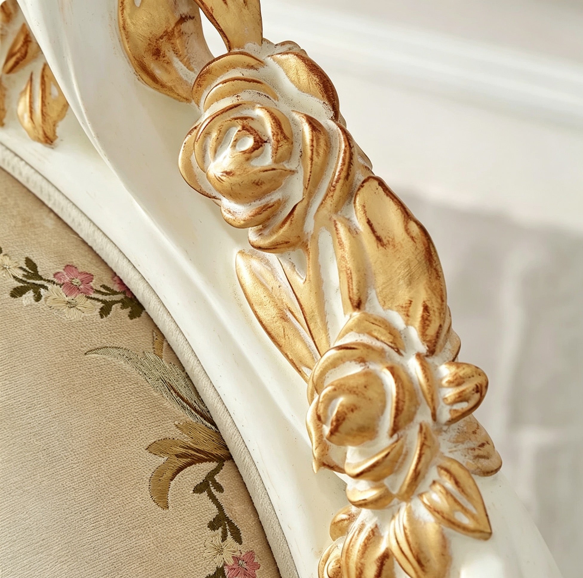 Eternal Bloom Luxury French Vintage Sofa