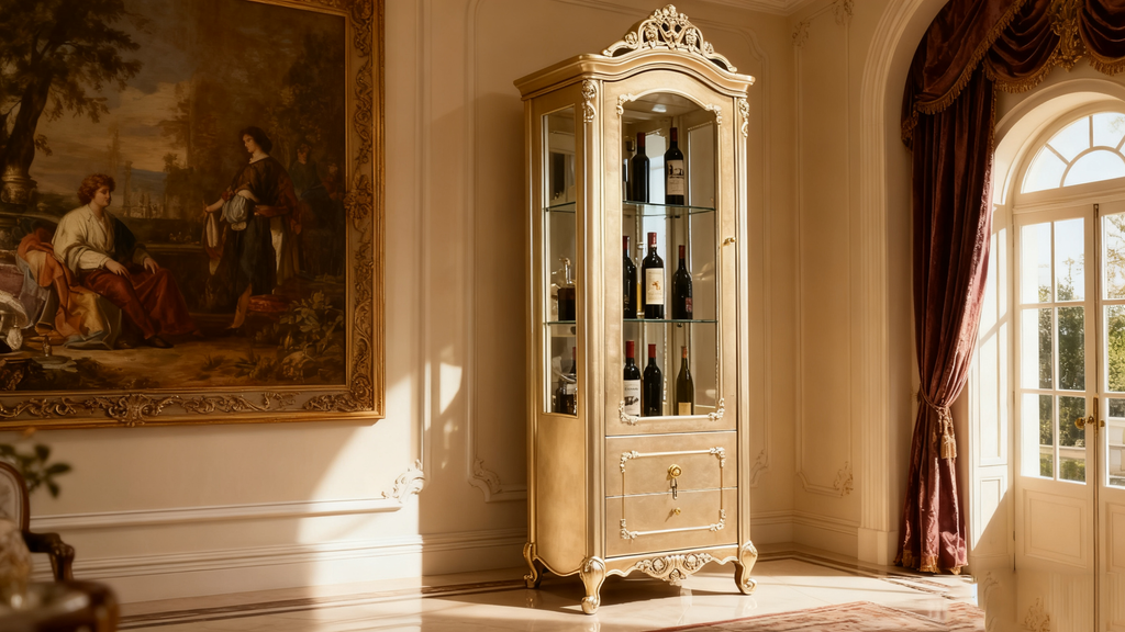Avielle French Single Door Display Cabinet image 2