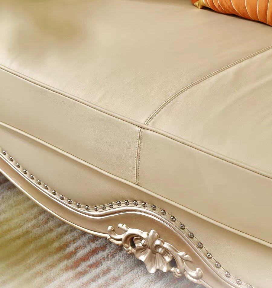 Château French Solid Wood Sofa image 5