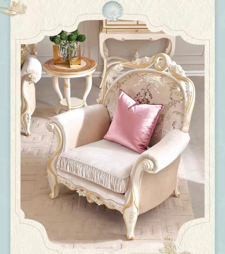 Eternal Bloom Luxury French Vintage Sofa image 11