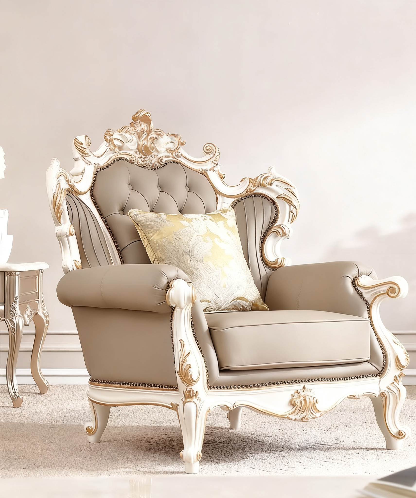 Royal blossom French Vintage Sofa image 11