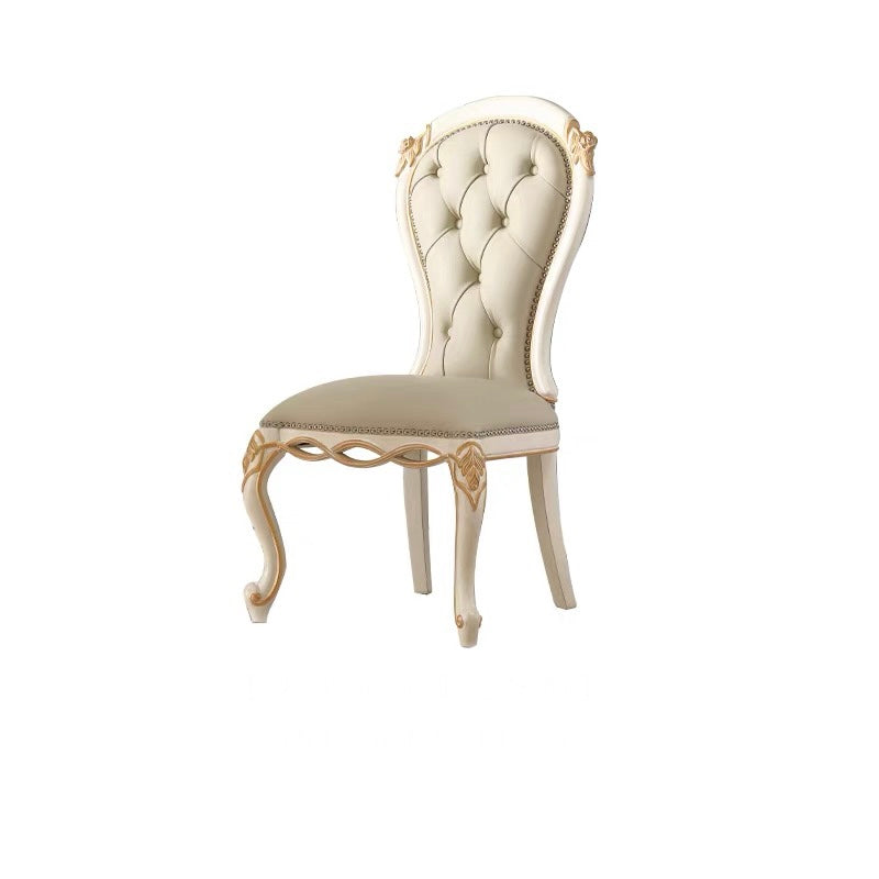Ivory Bloom French Vintage Dining Chair image 9