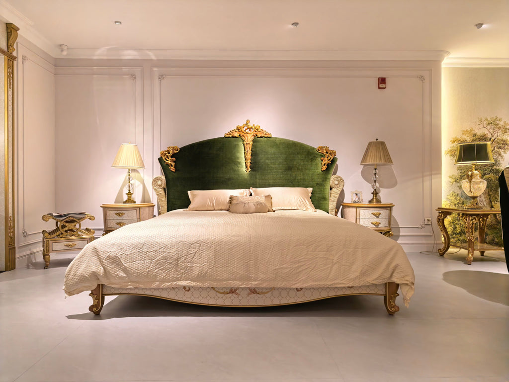 Marguerite French Imperial bedside table additional angle - GrandLiving Luxe