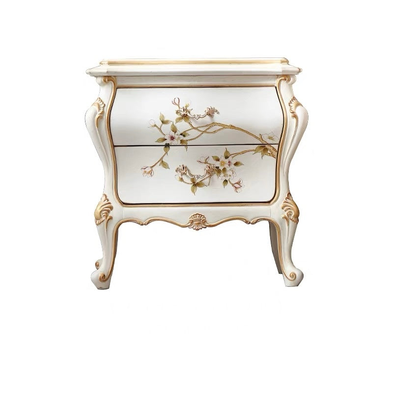 Ivory Luxe French Vintage Bedside Table  image 6