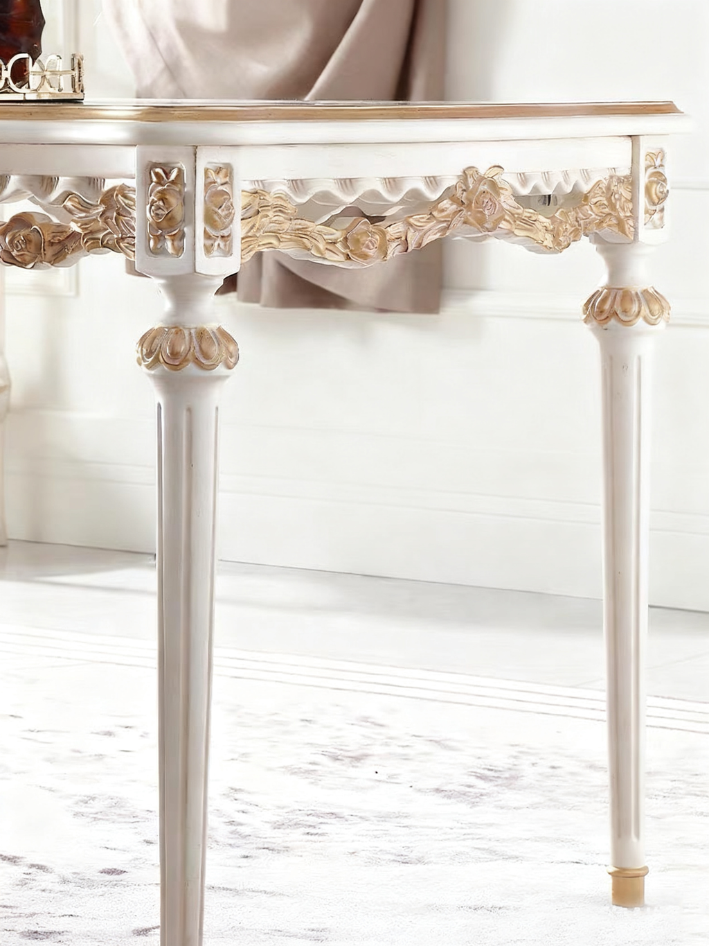 Pearl Garden French Vintage Dining Table image 5