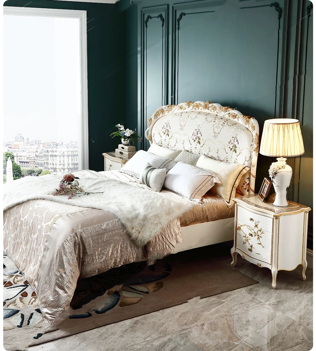 Eternal bloom French Vintage King Bed image 7