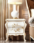 Ivory Luxe French Vintage Bedside Table  image 0