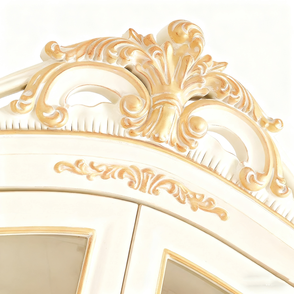 Ivory Luxe French Vintage Bookcase image 3