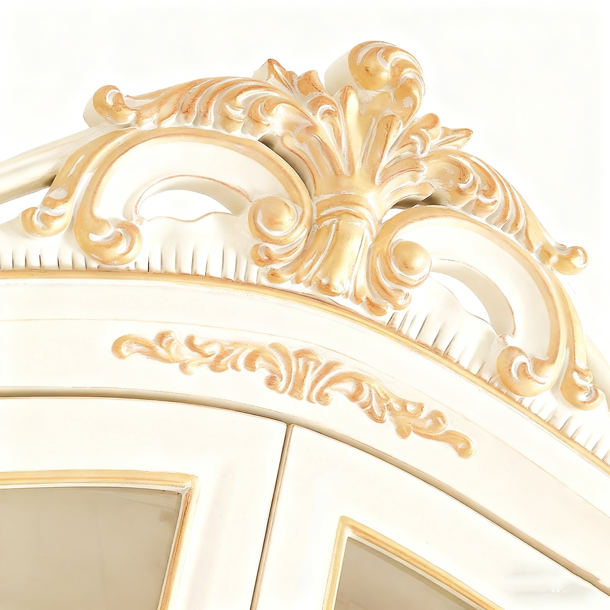 Ivory Luxe French Vintage Bookcase image 3