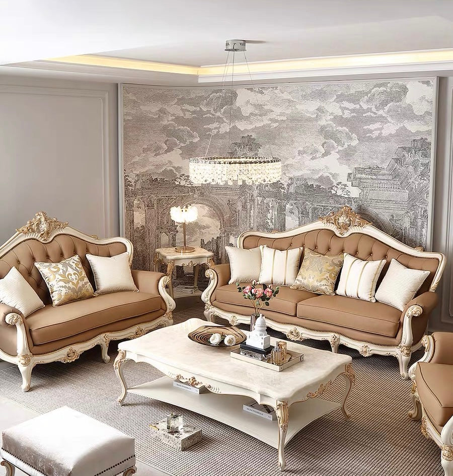 Amber Grace French Vintage Sofa image 0