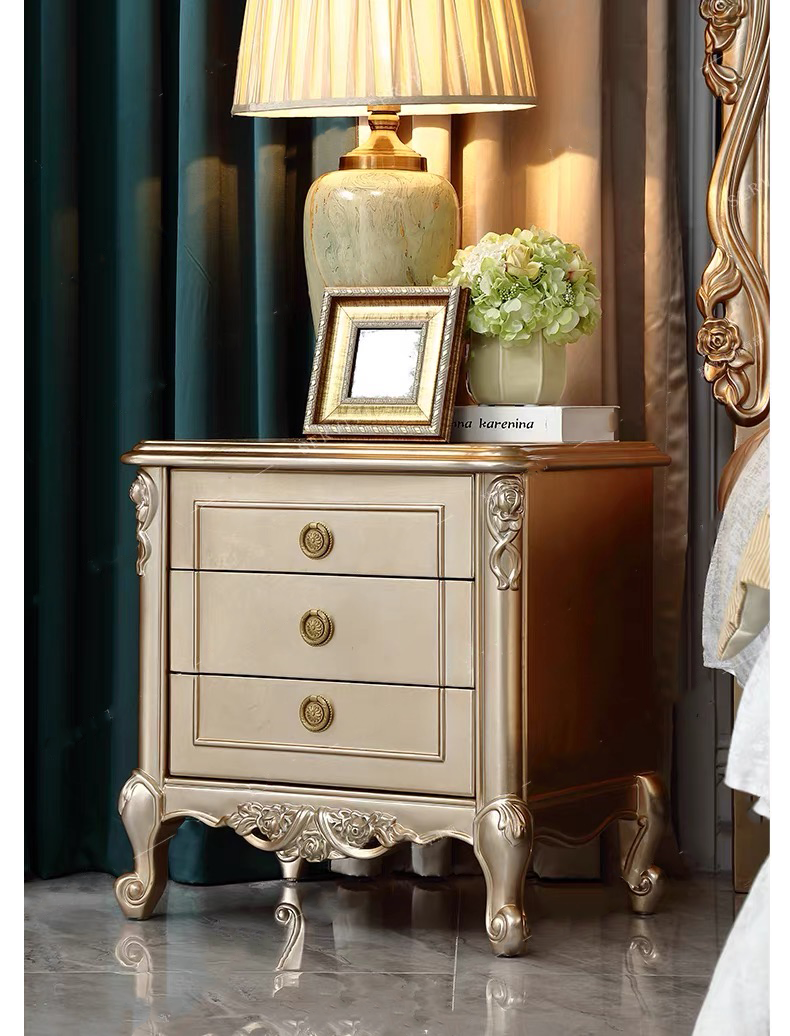 Fleur French Bedside Table image 4