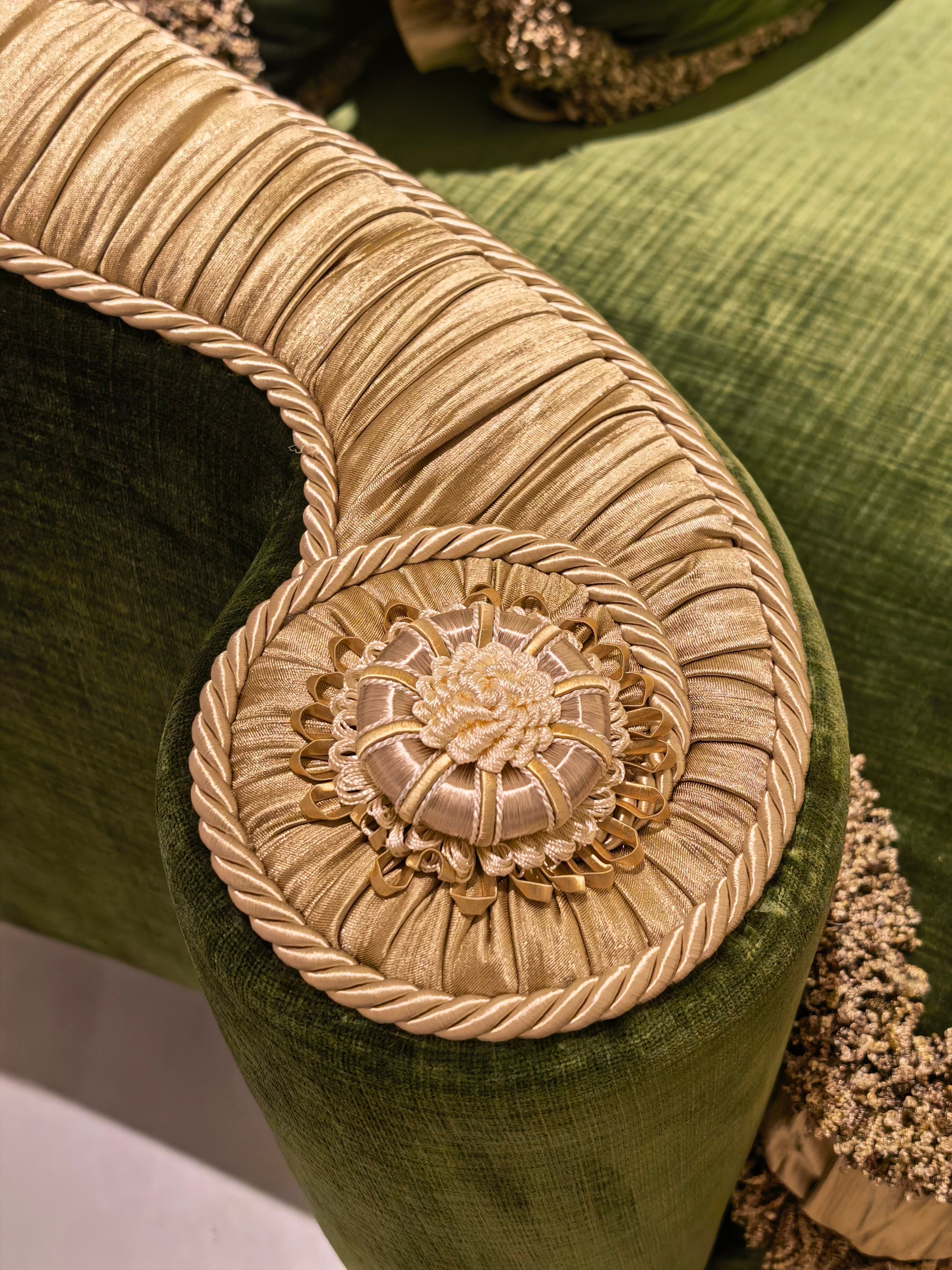Charlotte French Imperial sofa additional detail view - GrandLiving Luxe