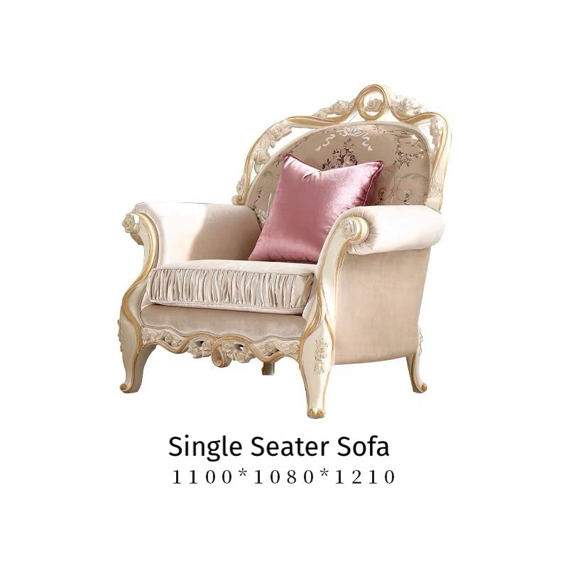 Eternal Bloom Luxury French Vintage Sofa image 14