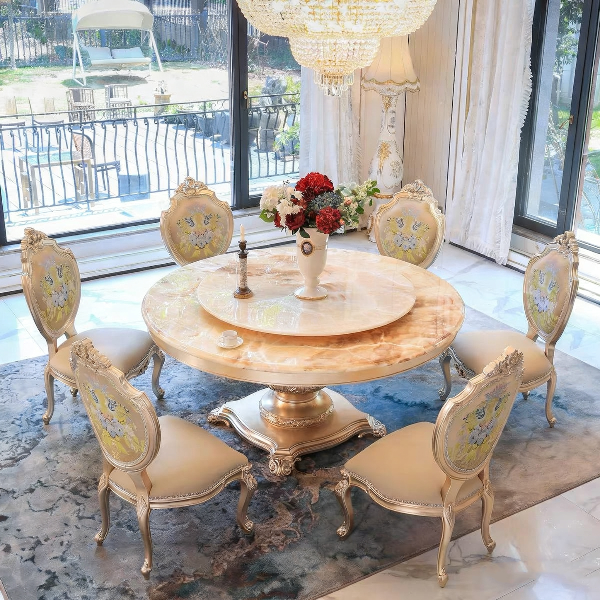 Paris Garden French Dining Chair  image 4