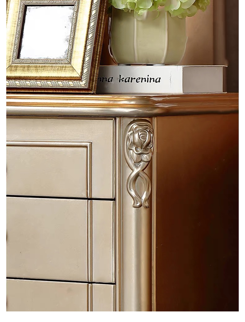Fleur French Bedside Table image 2